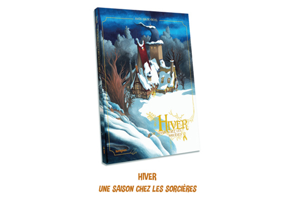 Couverture d'Hiver, une saison chez les sorcières